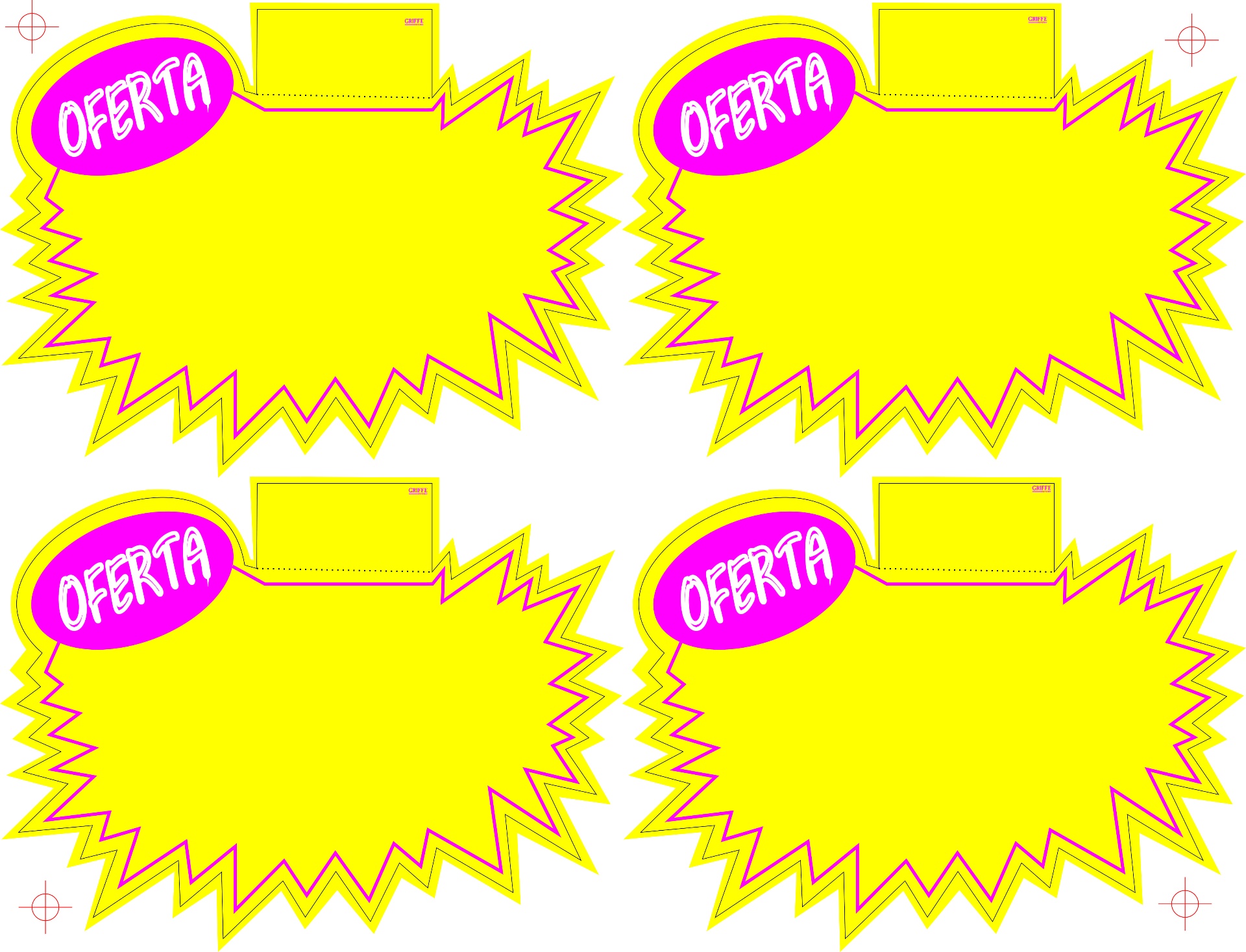 Cartaz Splash 17x22 Oferta